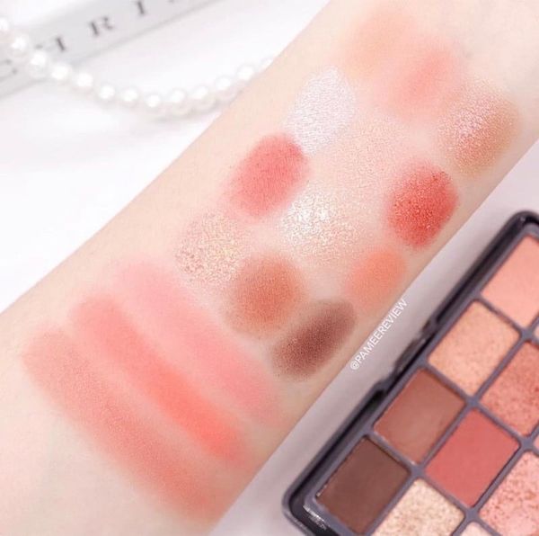 (OD1045) Phấn Mắt + Má Hồng 2 Tầng Odbo Mini Eyeshadow & Blush #02