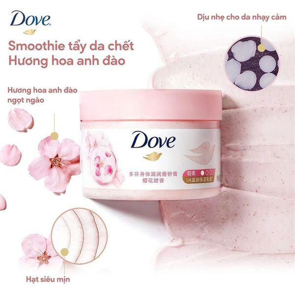 Tẩy Tế Bào Chết Body Dove Hoa Anh Đào 298g