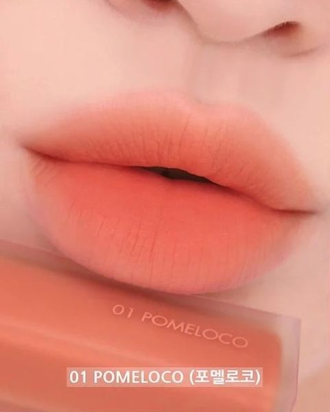 Son Kem Lì Romand Blur Fudge Tint #01 Pomeloco