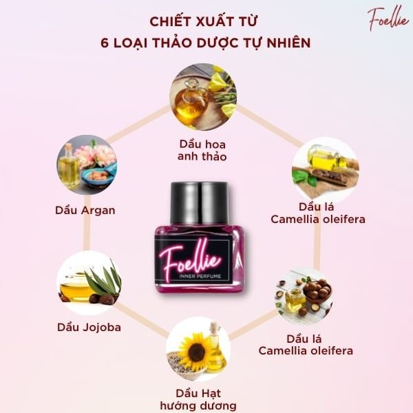 Nước Hoa Vùng Kín Foellie Cherry Đen Bản Giới Hạn 5ml Inner Perfume #Eau De Noir