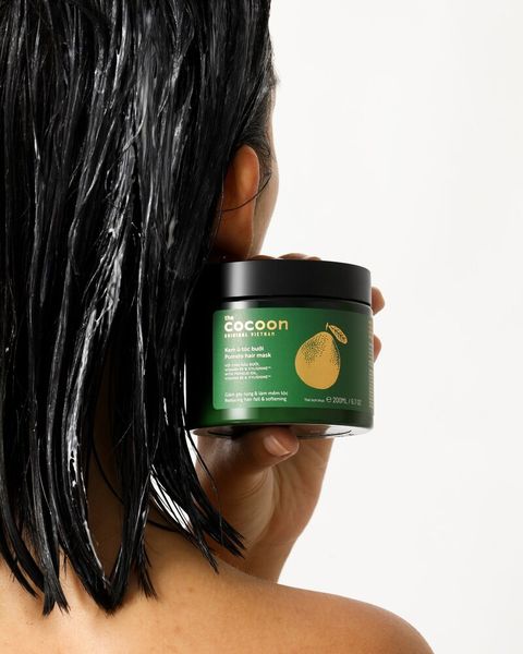 Kem Ủ Tóc Bưởi Cocoon Giảm Gãy Rụng Và Làm Mềm Tóc 200ml Pomelo Hair Mask