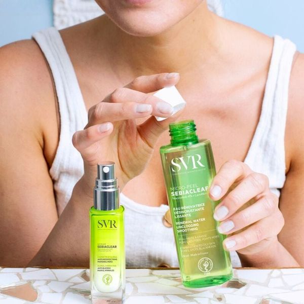 Nước Hoa Hồng SVR Sebiaclear Micro Peel Giảm Mụn 150ml