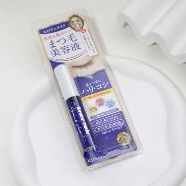 Tinh Chất Dưỡng Mi Kiss Me Heroine Make Watering Eyelash Làm Dày và Dài Mi