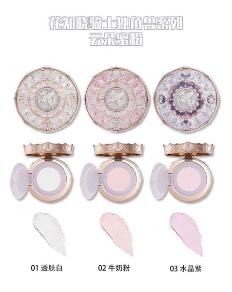 Phấn Phủ Bột + Vỏ  Flower Knows Knight Unicorn BST Kỳ Lân