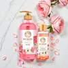 Sữa Tắm Purité Dưỡng Da Mềm Mịn Hương Hoa Hồng Rose Chai 850ml - Tặng 1 chai sữa tắm hoa anh đào