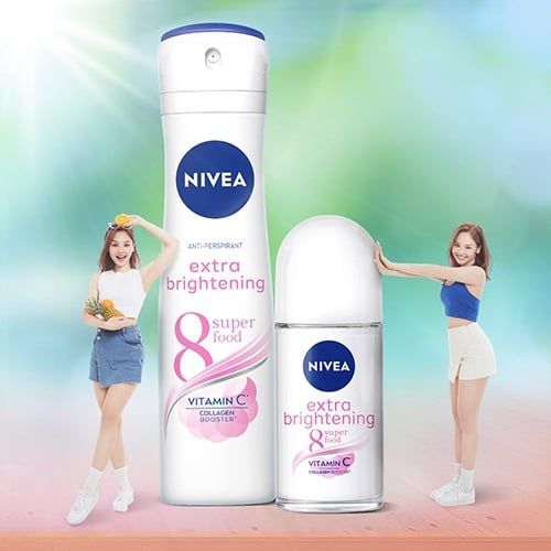 Lăn Khử Mùi Nivea Extra Brightening Sáng Mịn Tối Ưu 50ml Extra Brightening