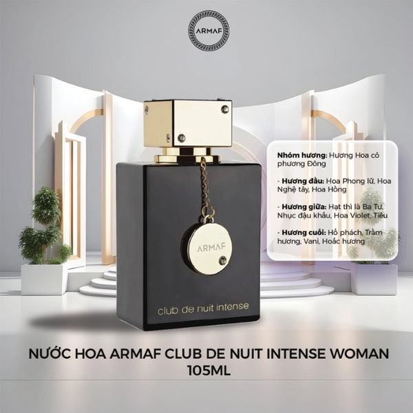 Nước hoa nữ Armaf Club De Nuit Intense Woman EDP 105ml