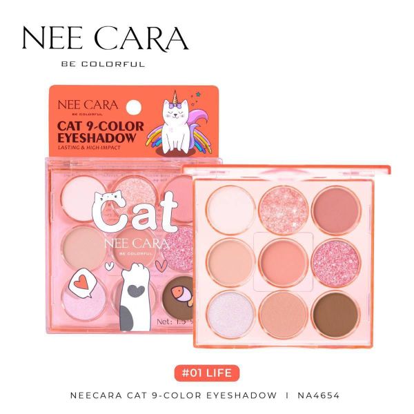 Phấn mắt Nee cara cat 9-color eyeshadow 03
