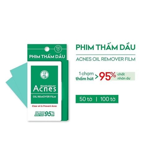 Phim Thấm Dầu Acnes Oil Remover Film 50 Tờ