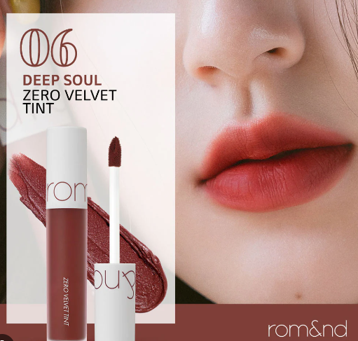 Son Kem Romand Zero Velvet Tint 5.5g - Màu:06 Deepsoul