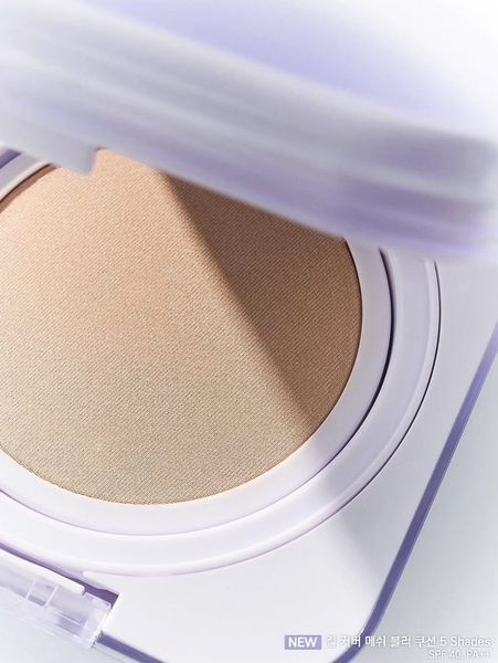 (Kèm lõi) Phấn Nước Mịn Lì, Che Phủ Clio Kill Cover Mesh Blur Cushion 15g*2 (21C Lingerie: tone sáng (dành cho tone da lạnh)