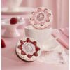 Phấn phủ nén mịn mờ lỗ chân lông Strawberry Cupid Flower Knows 01