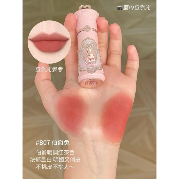 Son Môi Bunny Garden Khu Vườn Thỏ Flower Knows - Son bùn