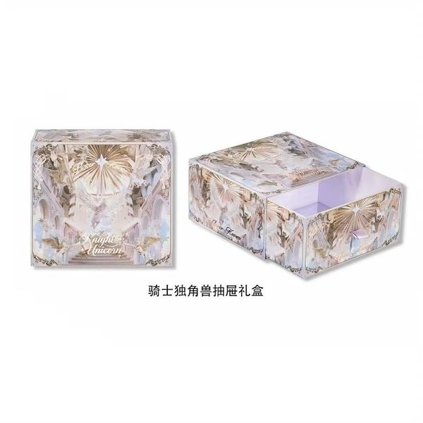 Hộp Rỗng Box Đựng Đồ Flower Knows Hoa Biết Knight Unicorn Collection