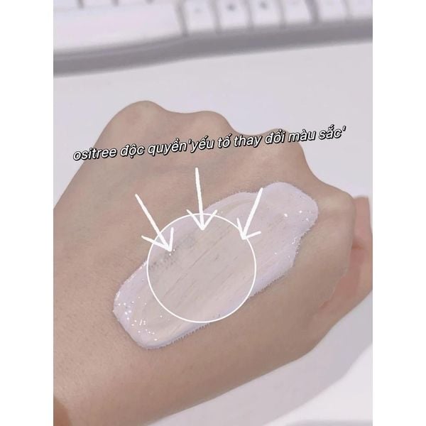 Ositree Kem lót 2.0 nâng tone tự nhiên đều màu da kiềm dầu lâu trôi kem lót phù hợp da nhạy cảm 25g