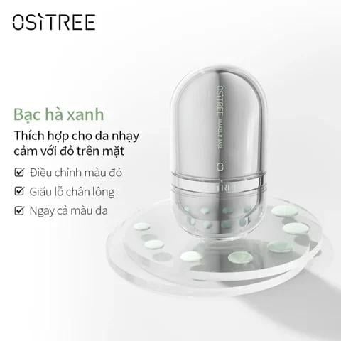 Ositree Kem lót 2.0 nâng tone tự nhiên đều màu da kiềm dầu lâu trôi kem lót phù hợp da nhạy cảm 25g