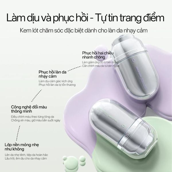Ositree Kem lót 2.0 nâng tone tự nhiên đều màu da kiềm dầu lâu trôi kem lót phù hợp da nhạy cảm 25g