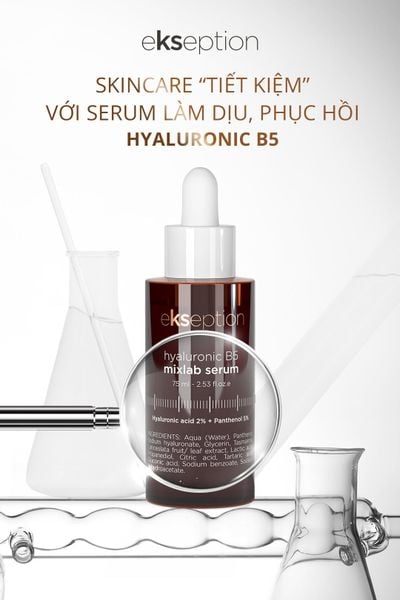Tinh Chất Ekseption Hyaluronic B5 Mixlab Serum 75mL