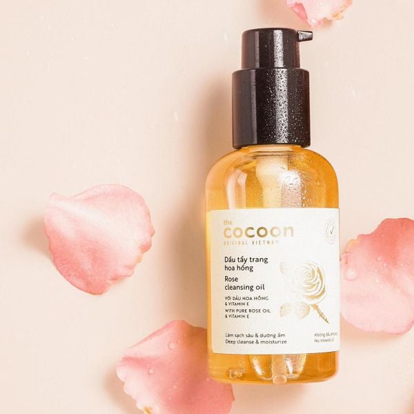 Dầu Tẩy Trang Cocoon Rose Cleansing Oil Chiết Xuất Hoa Hồng 140ml/ 310ml
