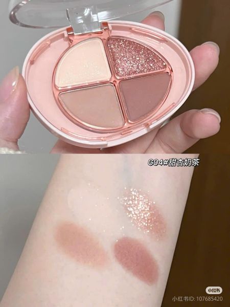 GOGO TALES Phấn Mắt 4 ô Glittering Colourful