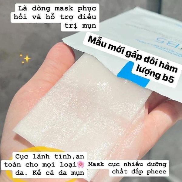 (CÔNG TY) Mặt Nạ Yuejin B5x2 Repair Control EGF Dưỡng Ẩm Phục Hồi Da 25ml