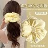 Scrunchies vải phao màu