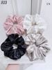 Scrunchies lụa chấm bi 4 màu s13
