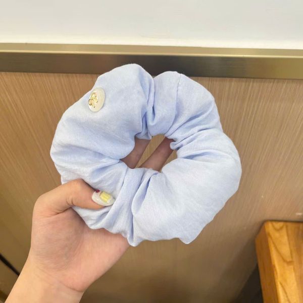Scrunchies vải phao màu