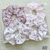 Scrunchies tone hồng in kitty S11