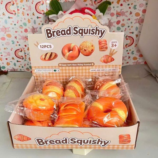 Squishy bánh mì nâu