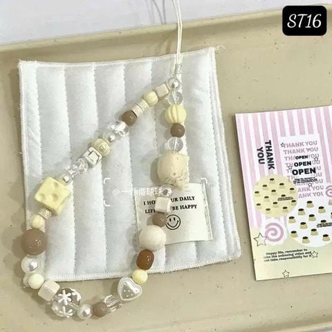 Dây treo điện thoại kitty phô mai ST16
