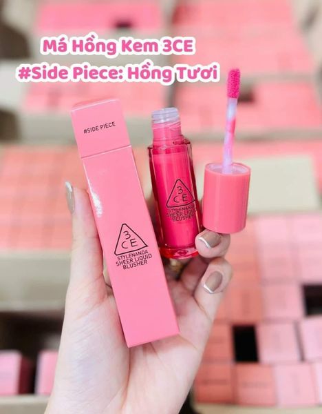 Má Hồng Dạng Kem Lâu Trôi 3CE Sheer Liquid Blusher 3g