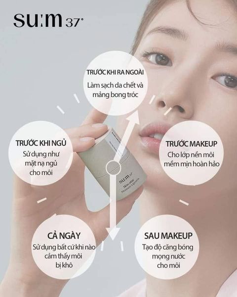 Son Dưỡng Thuần Chay Su:m37 Skin Stay Moisture Lipcerin 15ml