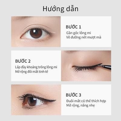 Chì Kẻ Mắt Chống Thấm Nước, Lâu Trôi Suốt 24 giờ Zeesea Lasting Gel Liner 0.28g