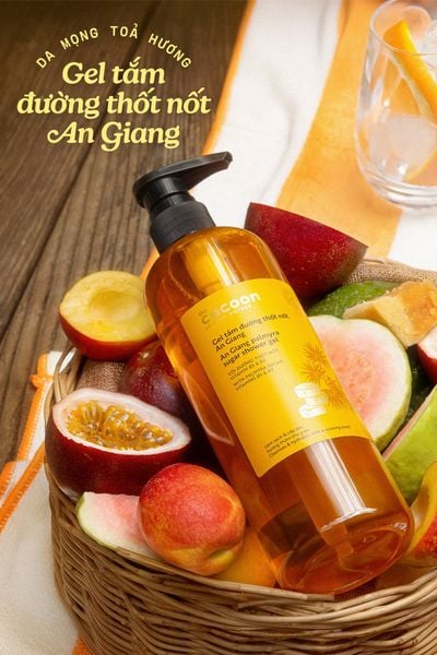 Gel Tắm Cocoon Đường Thốt Nốt An Giang 500ml An Giang Palmyra Sugar Shower Gel