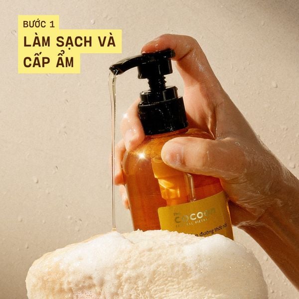 Gel Tắm Cocoon Đường Thốt Nốt An Giang 500ml An Giang Palmyra Sugar Shower Gel