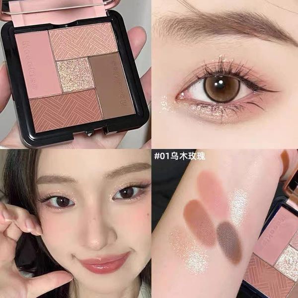 MOOEKISS Bảng Phấn Mắt 5 Ô #01