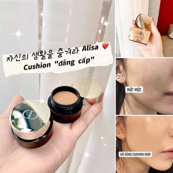 Phấn Nước Cushion Cao Cấp Dior Prestige Le Cushion Teint De Rose SPF50 Minisize 4gr
