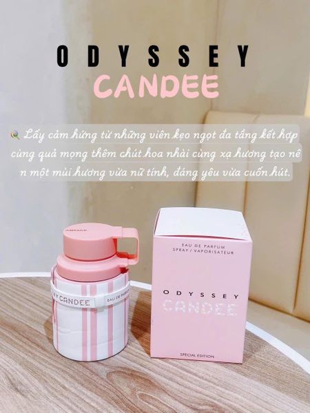Nước Hoa Nữ Armaf Ladies Odyssey Candee EDP Spray 100ml/ chiết 10ml
