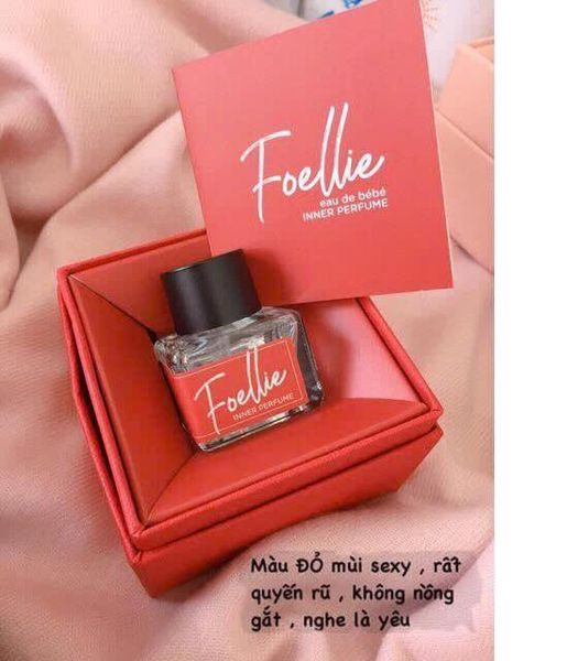 Nước hoa vùng kín Foellie đỏ Eau de Innerb (Best-seller) hương phấn baby đặc biệt