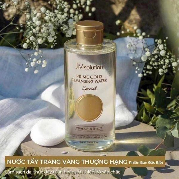 Nước Tẩy Trang Jmsolution “Vàng” Prime Gold 500ml Bản Đặc Biệt