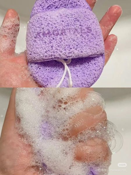 Bọt Biển Rửa Mặt AMORTALS Smile Cleaning Puff Face Wash Puff