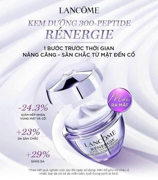 Kem dưỡng hỗ trợ nâng cơ, trẻ hoá da LANCOME Rénergie H.P.N Ultra Cream 15mL