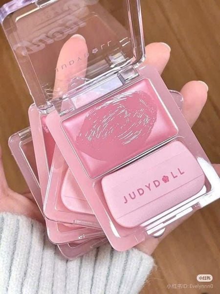 JUDYDOLL Kem Má Hồng Kèm Mút Glow Blush Balm #02