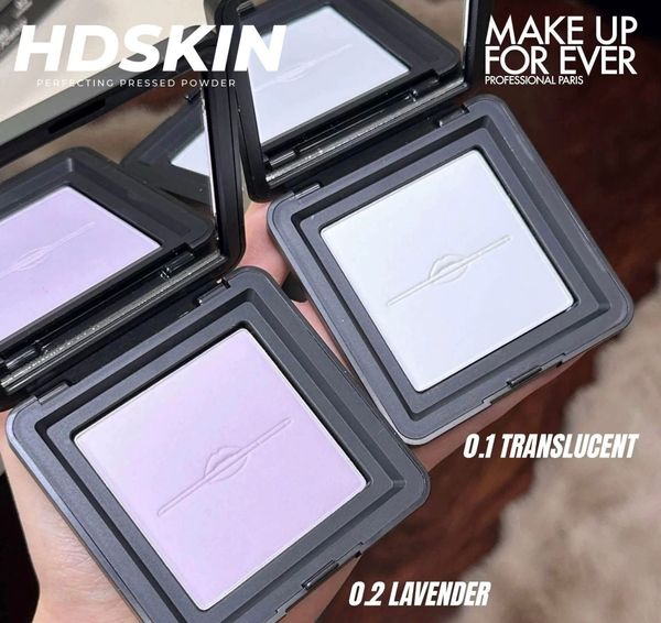 Phấn Phủ Dạng Nén Make Up For Ever HD Skin Perfecting Pressed Powder màu 02 - Lavender