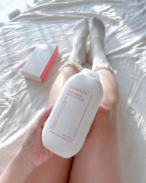 Dưỡng thể kích trắng da Men Gạo Whisis Whitening Body Lotion - 300ml