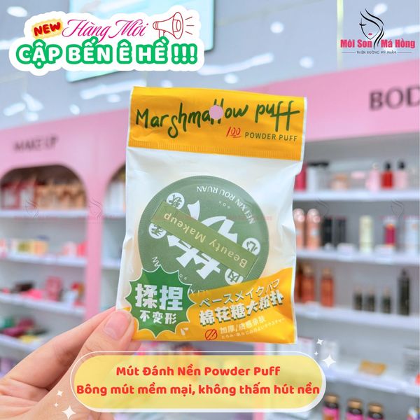 GECOMO Mút Trang Điểm Beauty Makeup Rubycell