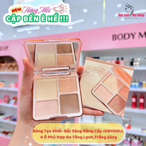 JUDYDOLL Bảng Tạo Khối 4 ô Highlight&Contour #05