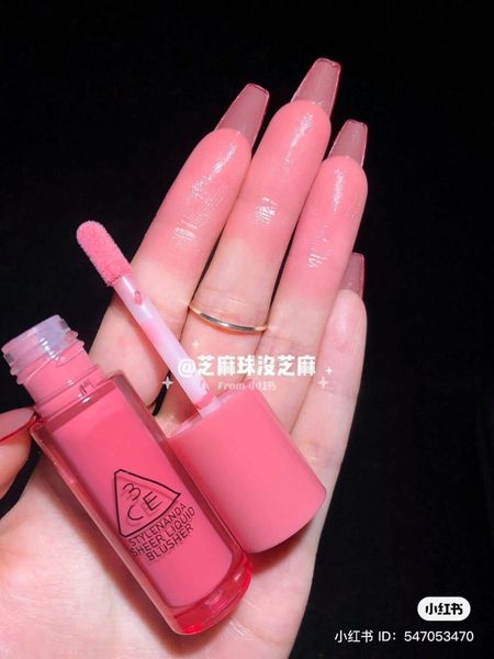 Má Hồng Dạng Kem Lâu Trôi 3CE Sheer Liquid Blusher 3g
