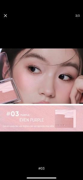 Phấn má hồng bắt sáng căng bóng Judydoll Satin Blush
